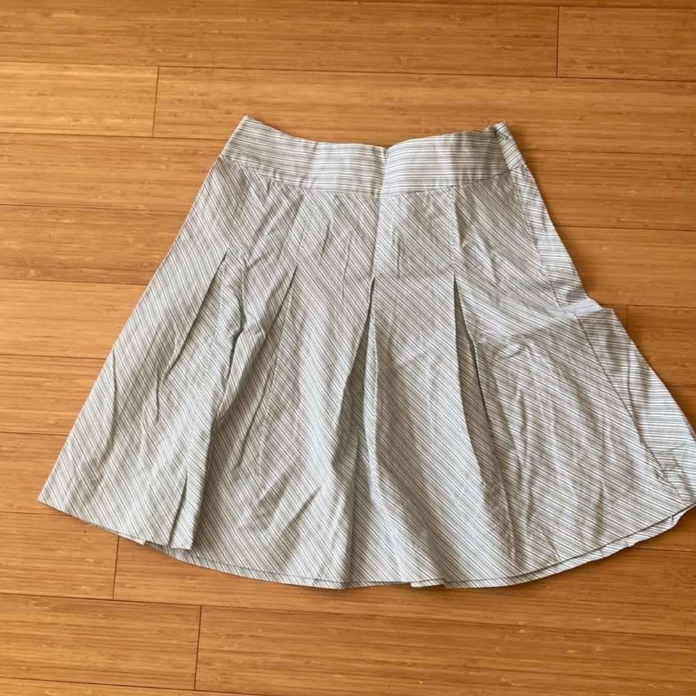 Pinstripe A-Line Skirt Old Navy